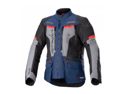 Bunda BOGOTA PRO DRYSTAR, ALPINESTARS (tmavě modrá/černá/červená) 2024 (Velikost L)