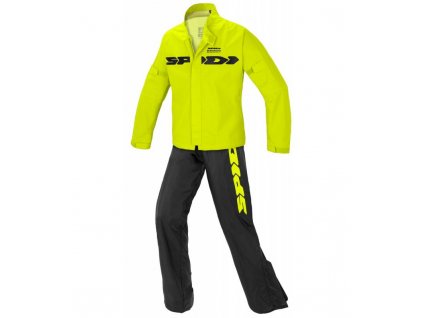 Pláštenka dvojdielna SPORT RAIN KIT, SPIDI (žltá fluo / čierna) (Velikost XL)