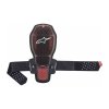 Chrbticový chránič nucleon KR-R CELL 2021, ALPINESTARS (transparentné / sivá / červená / čierna) (Velikost S)