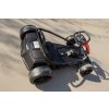Driftovacia Motokára DRIFT-CAR 24V, Biela, Hladké Drift kolieska, 2 x 350W Motor, Drift režim s rýchlosťou 13 Km/h, 24V Batéria, Masívna konštrukcia