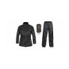 Bunda a nohavice LOW, NOX/4SQUARE (čierna, reflexné prvky) (Veľkosť S)