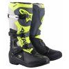 Boty TECH 3, ALPINESTARS (černá/šedá/žlutá fluo) (Veľkosť 43)