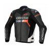 Bunda GP FORCE, ALPINESTARS (černá/bílá/červená fluo) (Veľkosť 54)