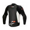 Bunda GP FORCE, ALPINESTARS (černá/bílá/červená fluo) (Veľkosť 54)