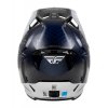Prilba FORMULA S CARBON, FLY RACING - USA (modrá/strieborná) (Veľkosť L)