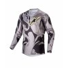 Dres RACER TACTICAL, ALPINESTARS, dětský (šedá camo/žlutá fluo/černá) 2024 (Velikost M)