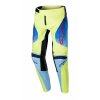 Kalhoty RACER HOEN, ALPINESTARS, dětské (žlutá fluo/modrá/červená) 2024 (Velikost 26)