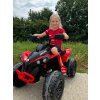 Elektrická štvorkolka Can-am Renegade, kaki, jednomiestna, odpružená predná a zadná náprava, LED Svetlá, 12V batéria, 2 x 35W Motory, mäkké EVA kolesá, MP3 prehrávač so vstupom USB/AUX, Licencovaná