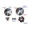 variator dil predni 125 150cc