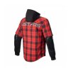 Košeľa MO.ST.EQ TARTAN, ALPINESTARS (červená/čierna) 2024 (Veľkosť 4XL)
