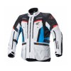 Bunda BOGOTA PRE DRYSTAR HONDA kolekcie, ALPINESTARS (svetlo šedá/červená fluo/modrá/čierna) 2024 (Veľkosť M)