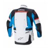 Bunda BOGOTA PRE DRYSTAR HONDA kolekcie, ALPINESTARS (svetlo šedá/červená fluo/modrá/čierna) 2024 (Veľkosť M)