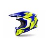 Prilba TWIST 3 Dizzy, AIROH (lesklá modrá/žltá) 2024 (Veľkosť M)