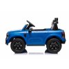Elektrické autíčko FORD Ranger, modré, Koženkové sedadlo, 2,4 GHz diaľkové ovládanie, Bluetooth / USB Vstup, Odpruženie, Lítiová batéria, Plastové kolesá, 2 X 30W MOTOR, ORIGINAL licencia (Farba modré)