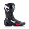 boty s mx 6 alpinestars cerna bila seda cervena