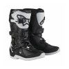 boty tech 3s youth alpinestars detske bila cerna 2027