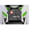 Elektrická Motorka MOTOCROSS, Oranžová, 12V batéria, EVA mäkké kolesá, Koženkové sedadlo, 2 x 25W Motor, Odpruženie, Kovový rám, MP3 Prehrávač s Bluetoothom, pomocné kolieska