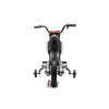 Elektrická Motorka MOTOCROSS, Oranžová, 12V batéria, EVA mäkké kolesá, Koženkové sedadlo, 2 x 25W Motor, Odpruženie, Kovový rám, MP3 Prehrávač s Bluetoothom, pomocné kolieska