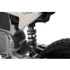 Elektrická Motorka MOTOCROSS, červená, 12V batéria, EVA mäkké kolesá, Koženkové sedadlo, 2 x 25W Motor, Odpruženie, Kovový rám, MP3 Prehrávač s Bluetoothom, pomocné kolieska