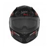 Prilba N401 ZUMBI, NOX (černá matná,červená) 2024 (Veľkosť XS)