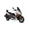 Skútr B-MAX 125cc 4t Barton Motors - Modro-bielá, bez kufry (Farba Modro-bielá)