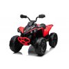 Elektrická štvorkolka Can-am Renegade, červená, jednomiestna, odpružená predná a zadná náprava, LED Svetlá, 12V batéria, 2 x 35W Motory, mäkké EVA kolesá, MP3 prehrávač so vstupom USB/AUX, Licencovaná