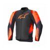 bunda t sp 1 2 waterproof alpinestars cerna cervena fluo 2026