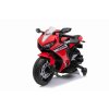 Elektrická Motorka HONDA CBR 1000RR, Licencované, 12V batéria, Plastové kolesá, 30W motor, LED svetlá, pevný rám, pomocné kolieska, červené