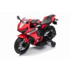 Elektrická Motorka HONDA CBR 1000RR, Licencované, 12V batéria, Plastové kolesá, 30W motor, LED svetlá, pevný rám, pomocné kolieska, červené
