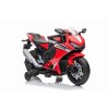 Elektrická Motorka HONDA CBR 1000RR, Licencované, 12V batéria, Plastové kolesá, 30W motor, LED svetlá, pevný rám, pomocné kolieska, červené