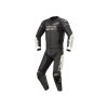 Dvojdielna kombinéza GP FORCE CHASER, TECH-AIR 5 kompatibilná, ALPINESTARS (čierna/biela) 2024 (Veľkosť 50)