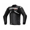 Bunda ATEM 5, ALPINESTARS (čierna/biela) 2026 (Veľkosť 52)