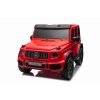 Elektrické autíčko Mercedes-Benz G63 AMG 4x4² Dvojmiestne 12V, červené, MP3 Prehrávač s USB/AUX vstupom, Pohon 4x4, Batéria 12V14Ah, EVA kolesá s odpružením, Koženkové sedadlá, Diaľkový ovládač, Licencované