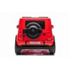 Elektrické autíčko Mercedes-Benz G63 AMG 4x4² Dvojmiestne 12V, červené, MP3 Prehrávač s USB/AUX vstupom, Pohon 4x4, Batéria 12V14Ah, EVA kolesá s odpružením, Koženkové sedadlá, Diaľkový ovládač, Licencované