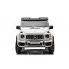 Elektrické autíčko Mercedes-Benz G63 AMG 4x4² Dvojmiestne 12V, biele, MP3 Prehrávač s USB/AUX vstupom, Pohon 4x4, Batéria 12V14Ah, EVA kolesá s odpružením, Koženkové sedadlá, Diaľkový ovládač, Licencované