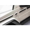 Elektrické autíčko Mercedes-Benz G63 AMG 4x4² Dvojmiestne 12V, biele, MP3 Prehrávač s USB/AUX vstupom, Pohon 4x4, Batéria 12V14Ah, EVA kolesá s odpružením, Koženkové sedadlá, Diaľkový ovládač, Licencované