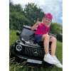 Elektrické autíčko Mercedes-Benz G63 AMG 4x4² Dvojmiestne 12V, biele, MP3 Prehrávač s USB/AUX vstupom, Pohon 4x4, Batéria 12V14Ah, EVA kolesá s odpružením, Koženkové sedadlá, Diaľkový ovládač, Licencované
