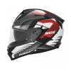 Prilba N304S CARVER, NOX (černá,bílá,červená) 2024 (Veľkosť XS)