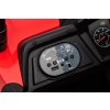 Elektrické autíčko UTV Small 12V, červený, Pohon zadných kolies, 12V batéria, Plastové kolesá, široké dvojité sedadlo, 2,4 GHz Diaľkový ovládač, Jednomiestne, MP3 prehrávač so vstupom USB/SD, LED Svetlá
