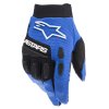 rukavice full bore alpinestars detske modra cerna 2025