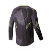 Dres RACER HOLLOW, ALPINESTARS (tmavá camo/žltá fluo) 2025 (Veľkosť S)