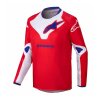 Dres RACER VEIL, ALPINESTARS, detský (červená/biela) 2025 (Veľkosť S)