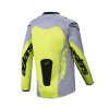 Dres RACER VEIL, ALPINESTARS, detský (sivá/žltá fluo) 2025 (Veľkosť S)