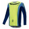 Dres TECHSTAR MELT, ALPINESTARS (žltá fluo/modrá) (Veľkosť M)