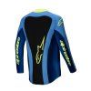 Dres TECHSTAR MELT, ALPINESTARS (žltá fluo/modrá) (Veľkosť M)