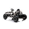 Elektrická Motokára SPORT-KART 24V, čierna, EVA kolesá, Koženkové sedadlo, 2 x 50W Motor, 24V Batéria, Masívna kovová konštrukcia