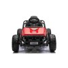 Elektrická Motokára SPORT-KART 24V, červená, EVA kolesá, Koženkové sedadlo, 2 x 50W Motor, 24V Batéria, Masívna kovová konštrukcia