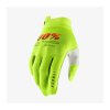 Rukavice iTrack, 100% - USA (fluo zelená) (Veľkosť M)