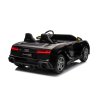Elektrické autíčko Audi R8 SPYDER Dvojmiestne 24V, čierne, MP3 Prehrávač s USB/AUX a Bluetoothom, Batéria 24V/14Ah, 2 x 200W Motory, EVA kolesá so zadným odpružením, Koženkové sedadlá, Diaľkový ovládač, Licencované