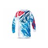 dres fly racing kinetic relapse 2017 cervena bila modra